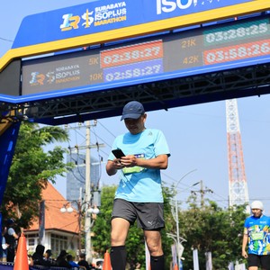 Race photo from SURABAYA ISOPLUS MARATHON 2026