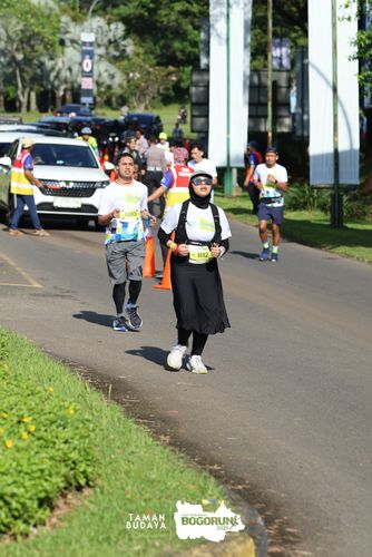 Race photo from Taman Budaya x BOGORUN 2025