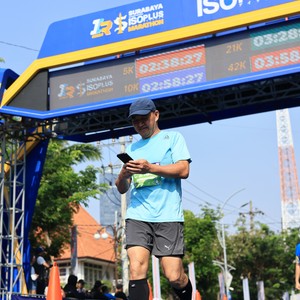 Race photo from SURABAYA ISOPLUS MARATHON 2026