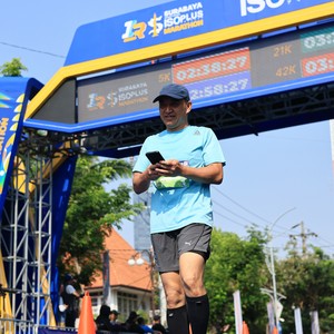 Race photo from SURABAYA ISOPLUS MARATHON 2026