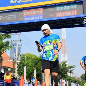 Race photo from SURABAYA ISOPLUS MARATHON 2026