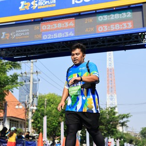 Race photo from SURABAYA ISOPLUS MARATHON 2026