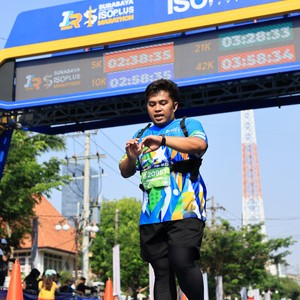 Race photo from SURABAYA ISOPLUS MARATHON 2026