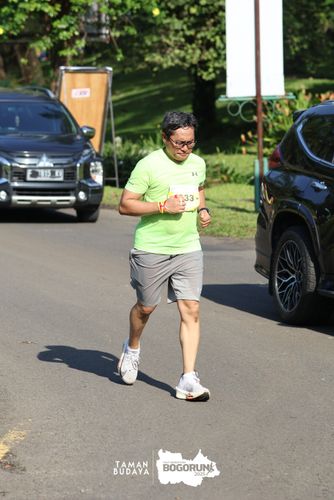Race photo from Taman Budaya x BOGORUN 2025
