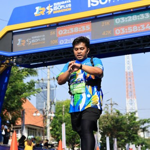 Race photo from SURABAYA ISOPLUS MARATHON 2026