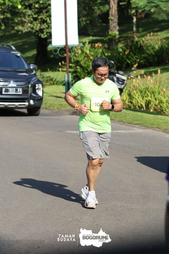 Race photo from Taman Budaya x BOGORUN 2025