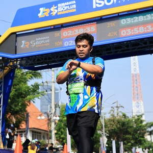 Race photo from SURABAYA ISOPLUS MARATHON 2026