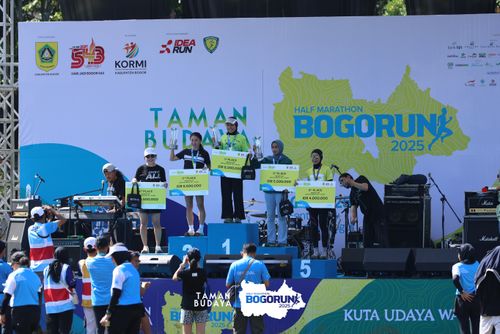 Race photo from Taman Budaya x BOGORUN 2025