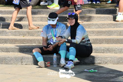 Race photo from Taman Budaya x BOGORUN 2025
