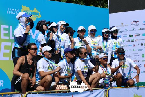 Race photo from Taman Budaya x BOGORUN 2025