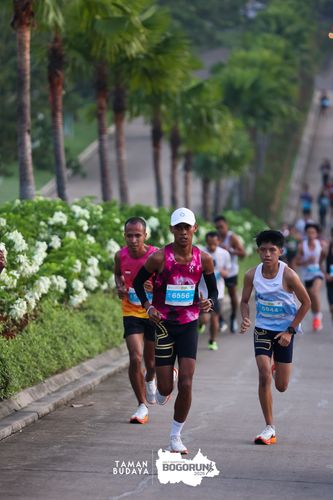 Race photo from Taman Budaya x BOGORUN 2025