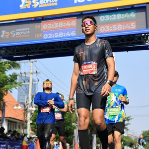 Race photo from SURABAYA ISOPLUS MARATHON 2026
