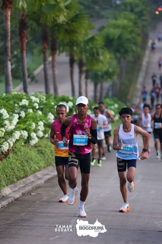 Race photo from Taman Budaya x BOGORUN 2025