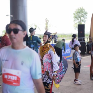 Race photo from KEDIRI HALF MARATHON 2026