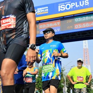 Race photo from SURABAYA ISOPLUS MARATHON 2026