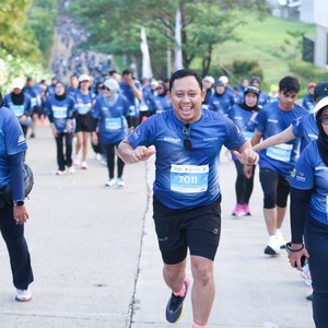 Race photo from BOGORUN 2026