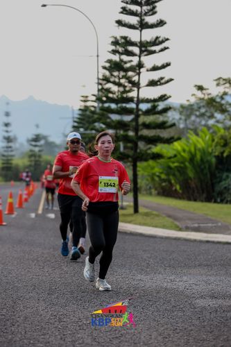 Race photo from CISANGKAN KBP CITY RUN 2025