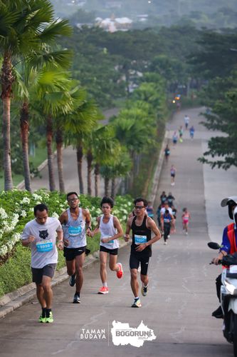 Race photo from Taman Budaya x BOGORUN 2025