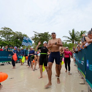Race photo from Belitung Multisport Festival