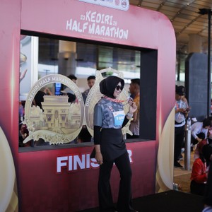 Race photo from KEDIRI HALF MARATHON 2026
