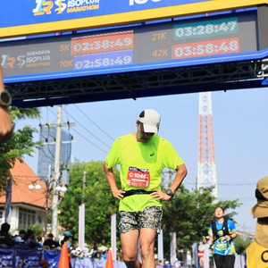 Race photo from SURABAYA ISOPLUS MARATHON 2026