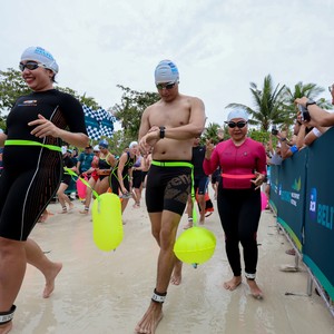 Race photo from Belitung Multisport Festival