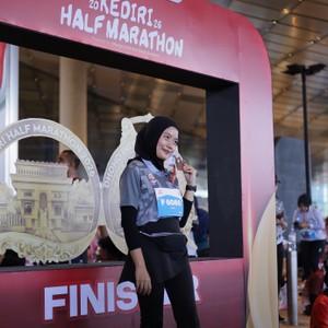 Race photo from KEDIRI HALF MARATHON 2026