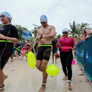 Race photo from Belitung Multisport Festival