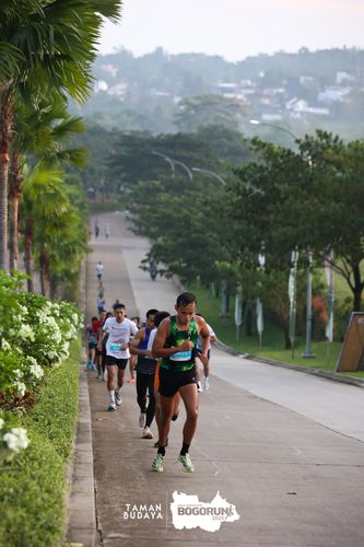 Race photo from Taman Budaya x BOGORUN 2025