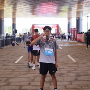 Race photo from KEDIRI HALF MARATHON 2026