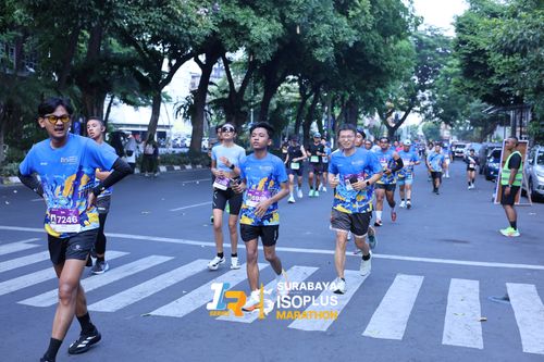 Race photo from SURABAYA ISOPLUS MARATHON 2025