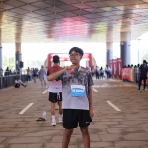 Race photo from KEDIRI HALF MARATHON 2026