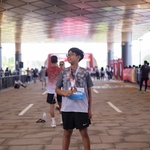 Race photo from KEDIRI HALF MARATHON 2026