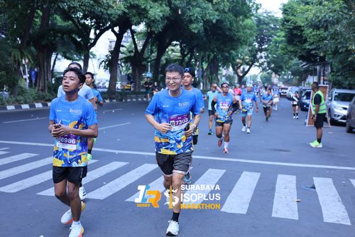 Race photo from SURABAYA ISOPLUS MARATHON 2025