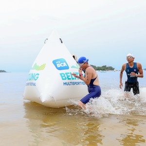 Race photo from Belitung Multisport Festival