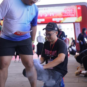 Race photo from KEDIRI HALF MARATHON 2026