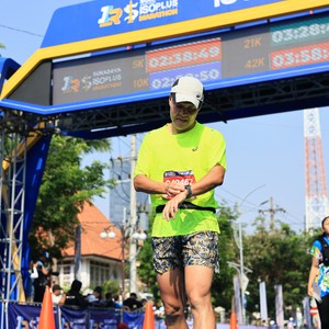 Race photo from SURABAYA ISOPLUS MARATHON 2026