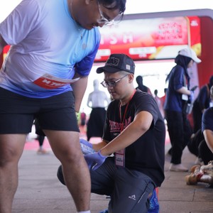 Race photo from KEDIRI HALF MARATHON 2026