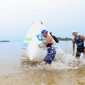 Race photo from Belitung Multisport Festival