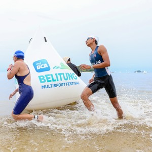 Race photo from Belitung Multisport Festival