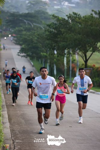 Race photo from Taman Budaya x BOGORUN 2025