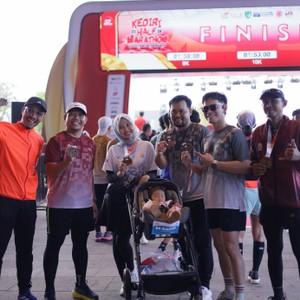 Race photo from KEDIRI HALF MARATHON 2026