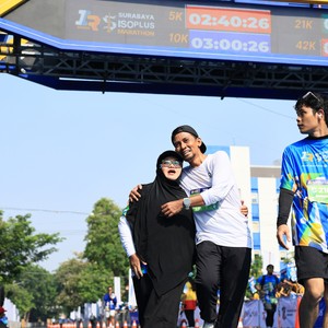 Race photo from SURABAYA ISOPLUS MARATHON 2026