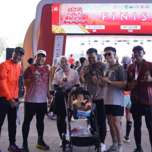 Race photo from KEDIRI HALF MARATHON 2026