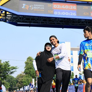 Race photo from SURABAYA ISOPLUS MARATHON 2026