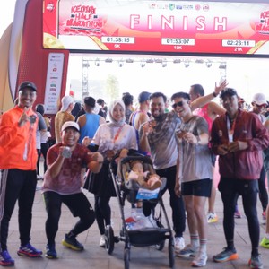Race photo from KEDIRI HALF MARATHON 2026