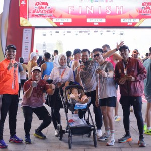 Race photo from KEDIRI HALF MARATHON 2026