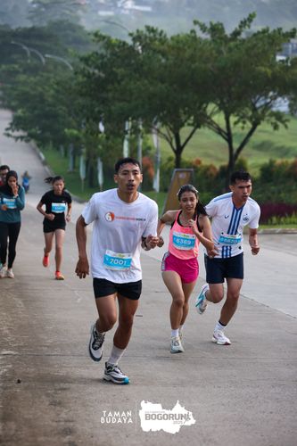 Race photo from Taman Budaya x BOGORUN 2025