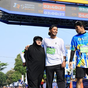 Race photo from SURABAYA ISOPLUS MARATHON 2026