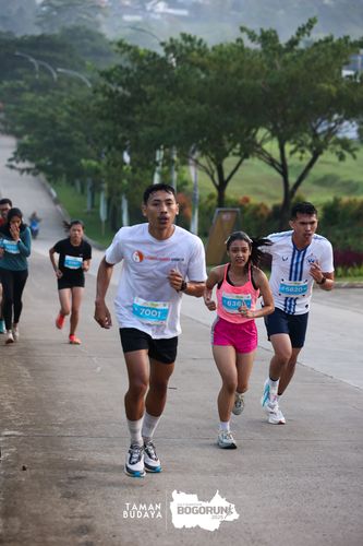 Race photo from Taman Budaya x BOGORUN 2025
